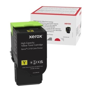Тонер касета за Xerox C310/C315, Yellow - 006R04371, Заб.: 5500 копия image