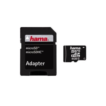 8GB  microSDHC HAMA Class10