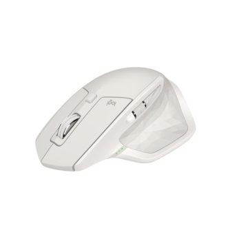 Мишка Logitech MX Master 2S, лазерна "Darkfield"(4000 dpi), безжична, Bluetooth, microUSB, светло сива | JAR Computers Logitech MX Master 2S Light Grey 910-005141