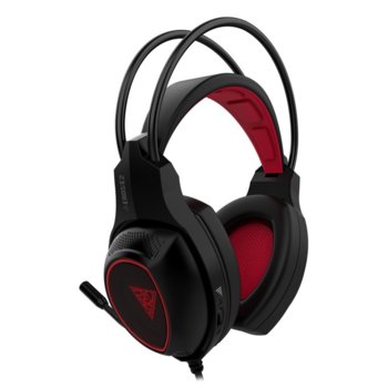 Слушалки Gamdias Eros E2, гейминг, микрофон, 3.5mm, USB за RGB подсветка, черни | JAR Computers GAMDIAS-EROS-E2