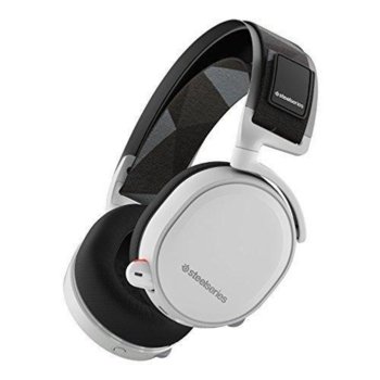 Геймърски слушалки SteelSeries Arctis 7 White 7.1