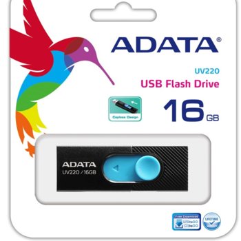 16GB A-Data UV220 AUV220-16G-RBKBL