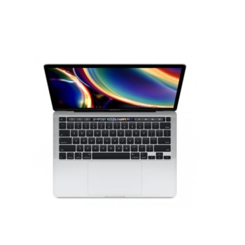 Лаптоп Apple MacBook Pro 13 Touch Bar (2020) (MXK62ZE/A_Z0Z400097/BG) (сребрист), четириядрен Intel Core i5 1.4/3.9GHz, 13.3" (33.78) cm IPS Retina дисплей, (Thunderbolt), 8GB DDR4, 256GB SSD, 4x Thunderbolt 3, macOS Catalina | JAR Computers Apple MacBook Pro 13 Touch Bar (2020)