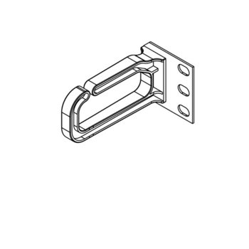 Cable bracket 40 x 80 mm