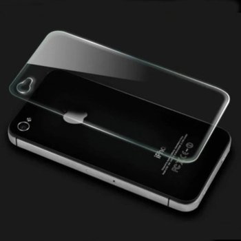 Стъклен протектор за Iphone 4/4s 2 в 1