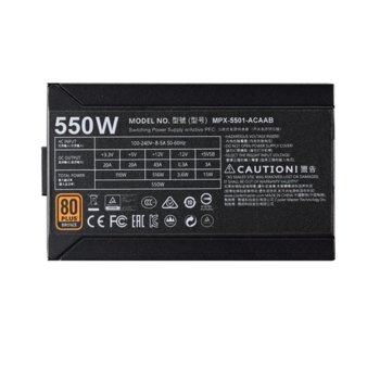 Cooler Master MWE Bronze 550 80+ 550W