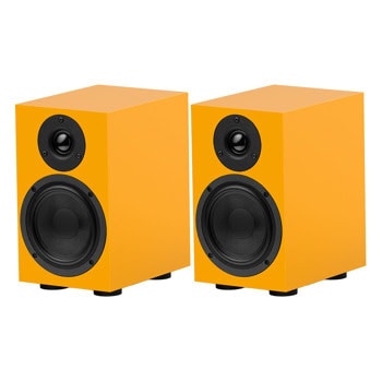 Тонколони Pro-Ject Audio Systems Speaker Box 5 S2, 2.0, басрефлексни, жълти, 55 - 20 000 Hz честотен диапазон | JAR Computers Pro-Ject Audio Systems Speaker Box 5 S2 Yellow