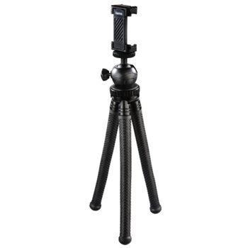 Мини статив Hama FlexPro, държачка за смартфон, 27 cm, черен | JAR Computers Hama FlexPro
