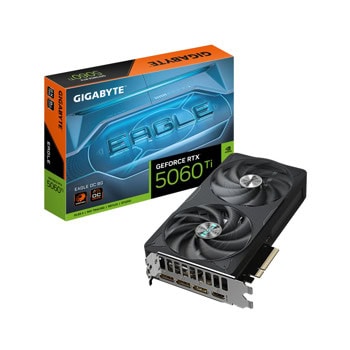Видео карта Nvidia GF RTX 5060 Ti, 8GB, Gigabyte EAGLE, OC, PCI-E 5.0, GDDR7, 128 bit, DisplayPort, HDMI | JAR Computers видео карта gigabyte rtx 5060 ti eagle oc 8gb