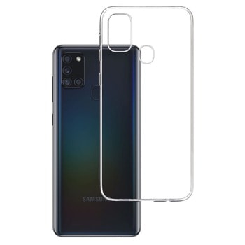Калъф за Samsung Galaxy A21s, термополиуретанов, 3МК Clear Case, прозрачен image