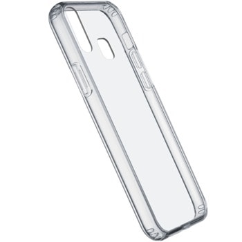Калъф за Samsung Galaxy A20s, термополиуретанов, Cellularline ClearDuo, прозрачен | JAR Computers Cellularline ClearDuo Samsung Galaxy A20s