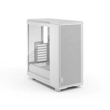 Кутия Fractal Design Epoch White TG CLEAR, ATX/mATX/Mini-ITX, 1x USB 3.2 Type-C, 3x 120mm вентилатор, с прозорец, бяла, без захранване | JAR Computers Кутия Fractal Design Epoch White TG CLEAR