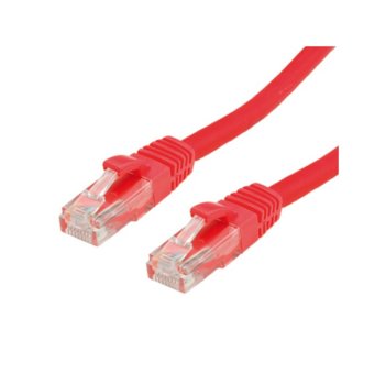 Пач кабел ROLINE 21.15.1341, S/FTP, Cat.6, PIMF, 2 м, червен, AWG26 | JAR Computers ROLINE 21.15.134 S/FTP Cat.6 2м червен AWG26