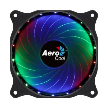 Вентилатор 120mm AeroCool Cosmo 12 Fixed RGB, Molex 4-pin, 1000 rpm, RGB подсветка | JAR Computers AeroCool Cosmo 12 Fixed RGB ACF3-NA10117.11