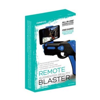 Omega Augmented Reality Gun Blaster Blue