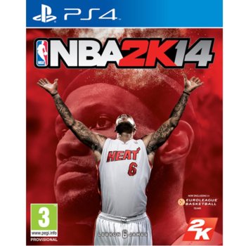 Игра за конзола NBA 2K14, за PlayStation 4 | JAR Computers NBA 2K14