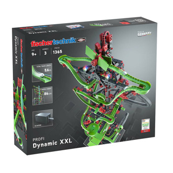 Конструктор Fischertechnik Dynamic XXL - Marble run, писта, 3 модела, 1310 компонента, Bluetooth, над 9г. | JAR Computers Fischertechnik Dynamic XXL - Marble run 544619