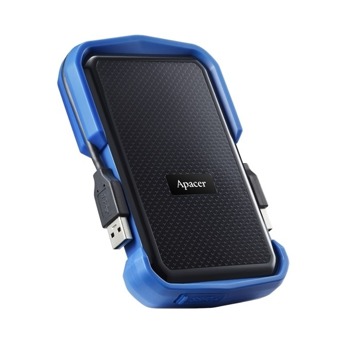 Твърд диск 2TB, Apacer AC631, черен, външен, USB 3.2 Gen 1 | JAR Computers Apacer AC631, 2TB