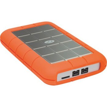 Твърд диск 2TB LaCie Rugged Triple USB 3.0 (сребрист/оранжев), външен, 2.5" (6.35 cm), USB 3.0 | JAR Computers LaCie Rugged Triple USB 3.0 2TB 9000448