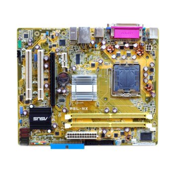 Дънна платка Asus P5L-MX, i945G, LGA775, DDR2, VGA+PCI Express, SB5.1, Lan1000, mATX | JAR Computers Asus P5L-MX