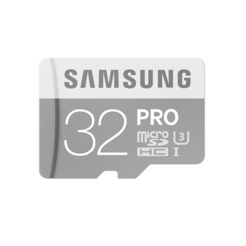 32GB Samsung PRO MicroSDXC CL10 + Adapter
