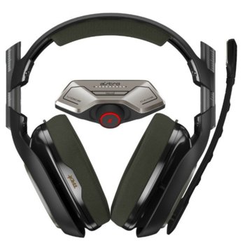 Слушалки Astro A40 TR Gen 3, микрофон, геймърски, с MixAmp M80 контролер за Xbox One, сменяем микрофон, черни | JAR Computers Astro A40 TR Gen 3 with MixAmp M80 black