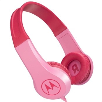 Слушалки Motorola Squads 200, микрофон, 3.5 mm jack, розови | JAR Computers Motorola Squads 200 Pink