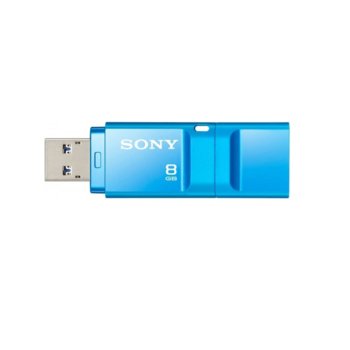 8GB USB Flash, Sony Мicrovault, син, USB 3.0