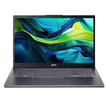 Лаптоп Acer Aspire 15 A15-61M (сив), осемядрен AMD Ryzen 7 8840HS 3.3/5.1GHz, 15.6" (39.62cm) Full HD IPS Anti-Glare Display (HDMI), 40GB DDR5, 512GB SSD NVMe, 2x USB 4.0, Linux | JAR Computers лаптоп acer aspire 15 a15-61m 40gb ram