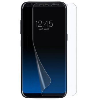 Протектор от закалено стъкло /Tempered Glass/ PET за Samsung S10 Plus, силиконов | JAR Computers Силиконов 3D PET протектор Samsung S10 Plus 0162