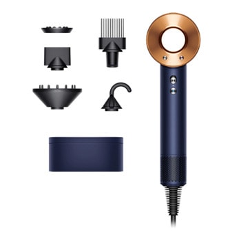 Сешоар Dyson Supersonic HD07 Direct (412525-01), 1600W, 3 степени на скорост, 4 температури, възможност за студена струя, технология Air Multiplier, син | JAR Computers Сешоар Dyson Supersonic HD07 Direct 412525-01