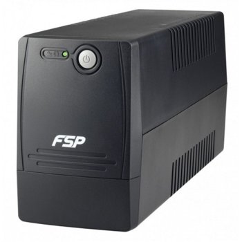 UPS FSP FP 600, 600VA/360W, линейно-интерактивен, Mini Tower | JAR Computers UPS Line Interactive FP600-IEC