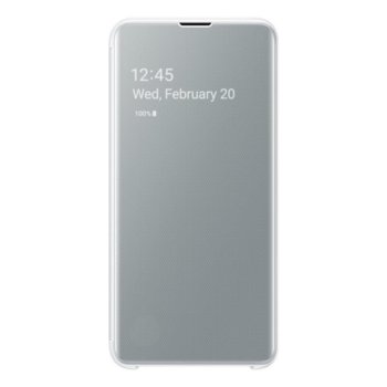 Калъф за Samsung Galaxy S10e G970, LED, EF-ZG970CWEGWW, бял image