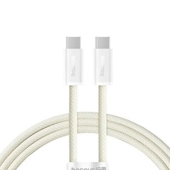 Кабел Baseus Dynamic 3 Series, от USB-C(м) към USB-C(м), 1m, 100W, златист | JAR Computers Baseus Dynamic 3 Series P10367000Y11-00
