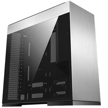Кутия Geometric Future Model 8 Dharma, EATX/ATX/mATX/Mini-ITX, 1x USB 3.1 Type-C, 2x USB 3.0, с прозорец, сребриста, без захранване | JAR Computers Geometric Future Model 8 Dharma 1AM8DMSL00AA1