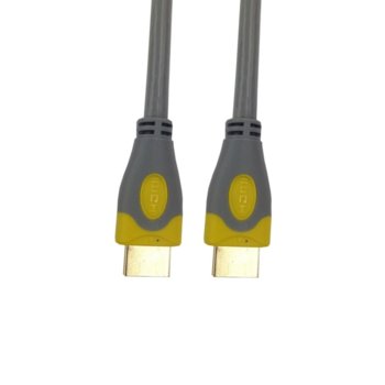 Кабел 0804110217, HDMI(м) към HDMI(м), 5m, сив | JAR Computers HDMI Кабел V-Link Ver. 2.0 -5.00 метра 0804110217