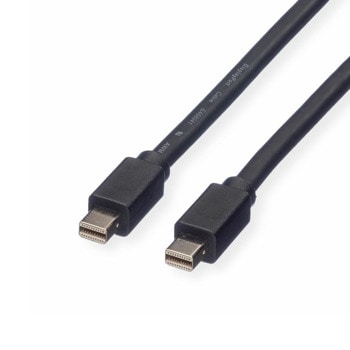 Кабел Roline 11.04.5641, Mini DisplayPort(м) към Mini DisplayPort(м), 3m, черен, 2560x1600@60Hz | JAR Computers Roline 11.04.5641