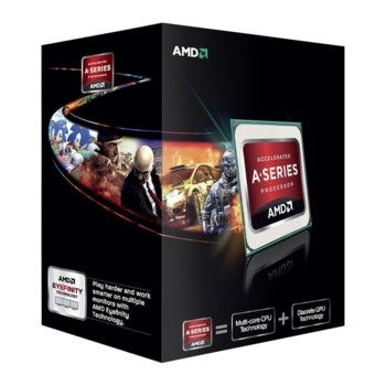 AMD A4 5300 дву-ядрен (3.4/3.6GHz, 1MB L2, AMD HD 7480D GPU, 65W, FM2) BOX | JAR Computers AMD A4-5300 3.6GHz