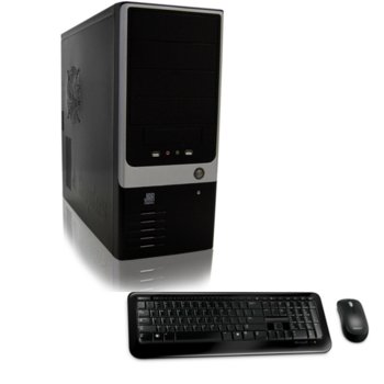 Настолен компютър PC "Haswell" +подарък игра, четири-ядрен Intel Haswell Core i5 4570, 8GB DDR3 RAM, 1000GB HDD, DVDRW, GeForce GT 630 2GB DDR3 (HDMI), комплект безжични клавиатура & мишка Microsoft Wireless Desktop 800, 2г. гаранция | JAR Computers PC "Haswell" +подарък игра