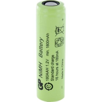 Акумулаторна батерия GP Batteries R6, AA, 180AAH-B, 1.2V, 1800mAh, NiMH, 1бр. image