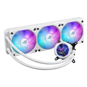 Asus ROG Strix LC III 360 ARGB LCD White 90RC00W2- | JAR Computers Asus ROG Strix LC III 360 ARGB LCD White 90RC00W2-
