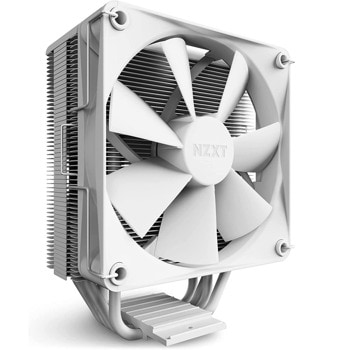 Охлаждане за процесор NZXT T20, съвместимост с Intel 1700/115X/1200 & AMD AM5/AM4, бяло | JAR Computers Охлаждане NZXT T120 бяло