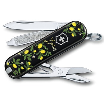 Джобен нож Victorinox Classic LE 2019 When Life Gives You Lemons, щампа | JAR Computers Victorinox Classic LE 2019 When Life Gives Lemons