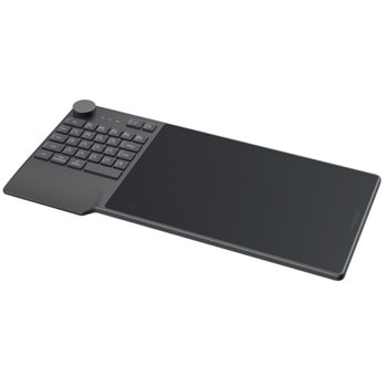 Графичен таблет HUION Inspiroy Keydial KD200, 5080 lpi, 8192 нива на натиск, USB Type C, Bluetooth | JAR Computers Huion Inspiroy Keydial KD200