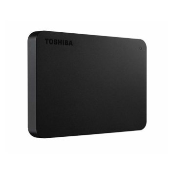 Твърд диск 4TB Toshiba Canvio Basics (HDTB440EK3CA), външен, 2.5" (6.35 cm), USB 3.0, черен | JAR Computers Твърд диск 4TB Toshiba (HDTB440EK3CA)