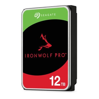 Твърд диск 12TB Seagate Ironwolf Pro NAS, SATA 6Gb/s, 7200 rpm, 256MB кеш, 3.5" (8.89cm) | JAR Computers Seagate Ironwolf Pro NAS 12TB ST12000NT001