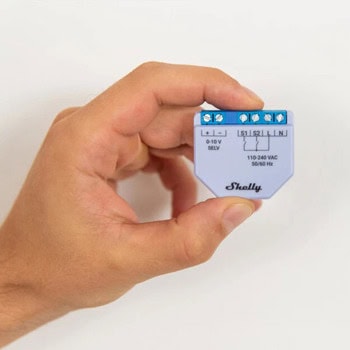 shelly plus 0-10v dimmer sndm-00100ww | JAR Computers shelly plus 0-10v dimmer sndm-00100ww