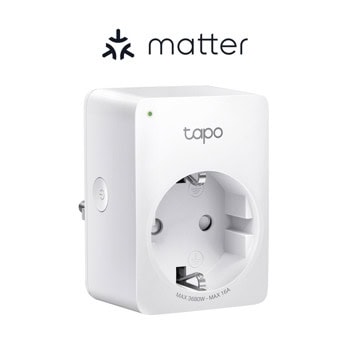TP-Link Tapo P110M смарт контакт 2990 W Бяла