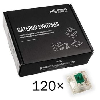 Glorious KBD switches Gateron Green 120 pieces