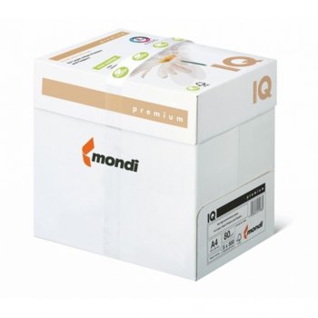 Хартия IQ Premium Triotec, A4, 80 g/m2, 500 листа, бяла | JAR Computers IQ Premium Triotec A4 80ГР 500Л